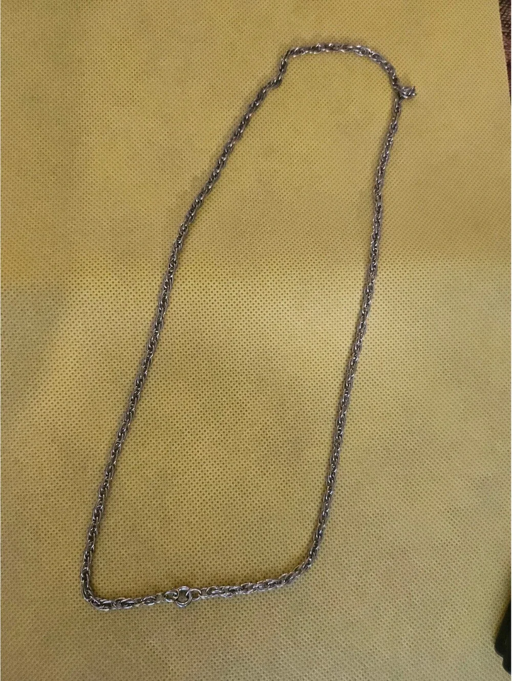 Heavy chained Necklace - as-is unknown origin as shown